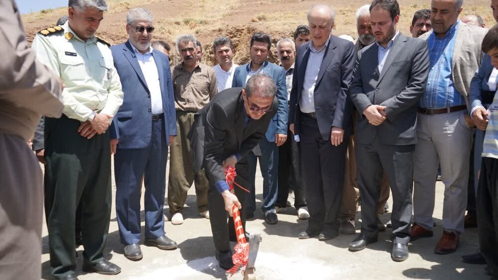 پروژه بهسازی دسترسی معدن شاه نشین مریوان کلنگ زنی شد