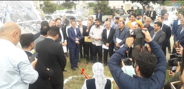 آیین کلنگ زنی ۱۱ پروژه در دستور کار شهرداری قایمشهر