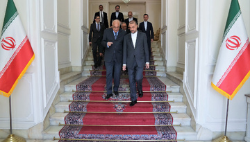 دیدار وزرای امور خارجه  ایران و الجزایر