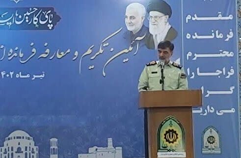 فرمانده جدید انتظامی استان کرمان معرفی شد