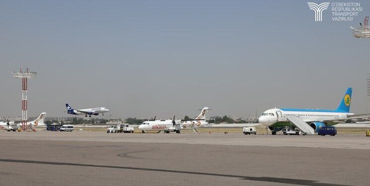 فعالیت ۸ شرکت هواپیمایی داخلی و خارجی در ازبکستان
