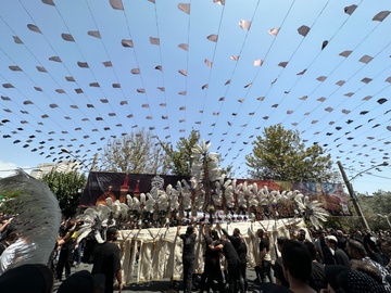 شور حسینی در نقاط مختلف تهران