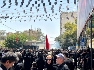 شور حسینی در نقاط مختلف تهران