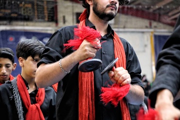 شور حسینی در دارالحسین سیرجان