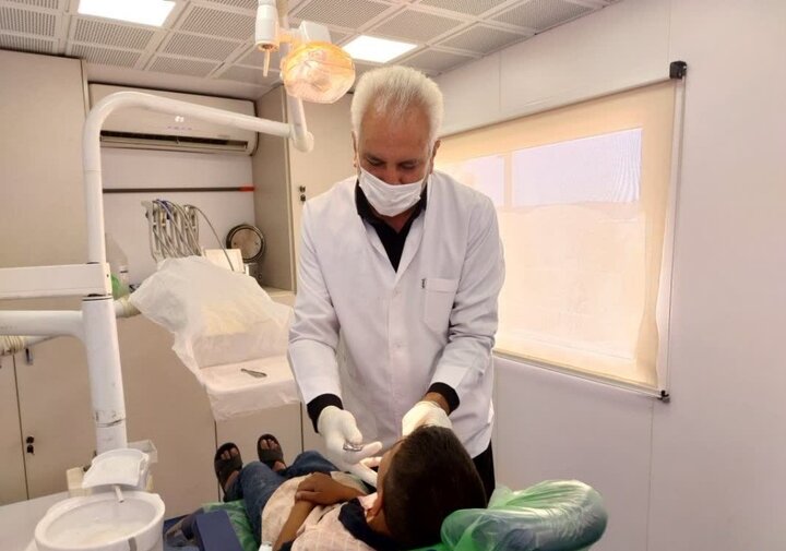 بهره مندی ۹۰۰ نفر از خدمات رایگان پزشکی و دندانپزشکی در بردسیر