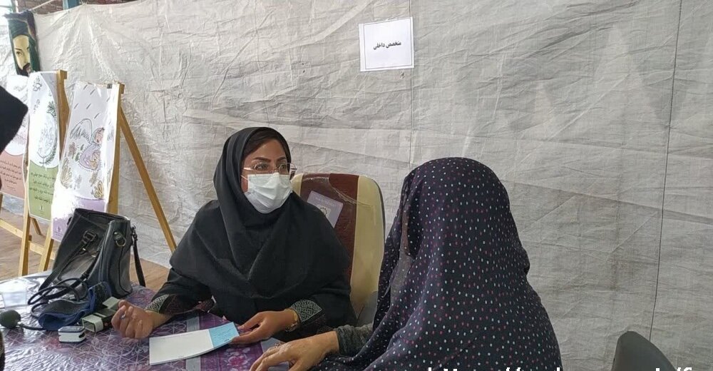 بهره مندی ۹۰۰ نفر از خدمات رایگان پزشکی و دندانپزشکی در بردسیر