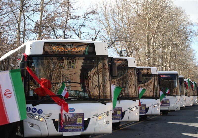ورود اتوبوس‌های جدید به تهران
