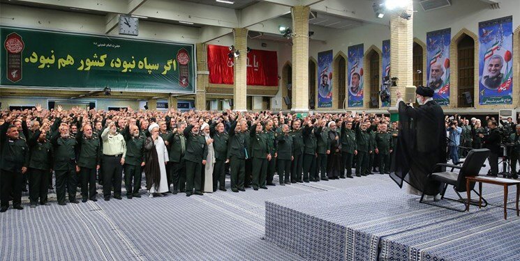 بیانات رهبر انقلاب در دیدار فرماندهان سپاه پاسداران
