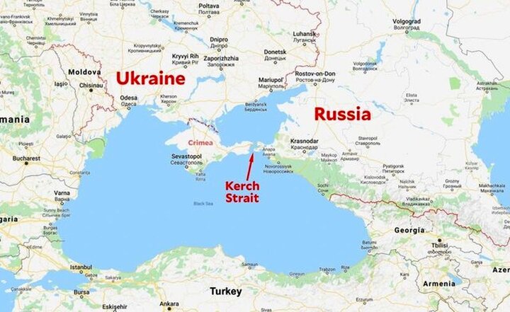 اوکراین به جزیره کریمه نفوذ کرد
