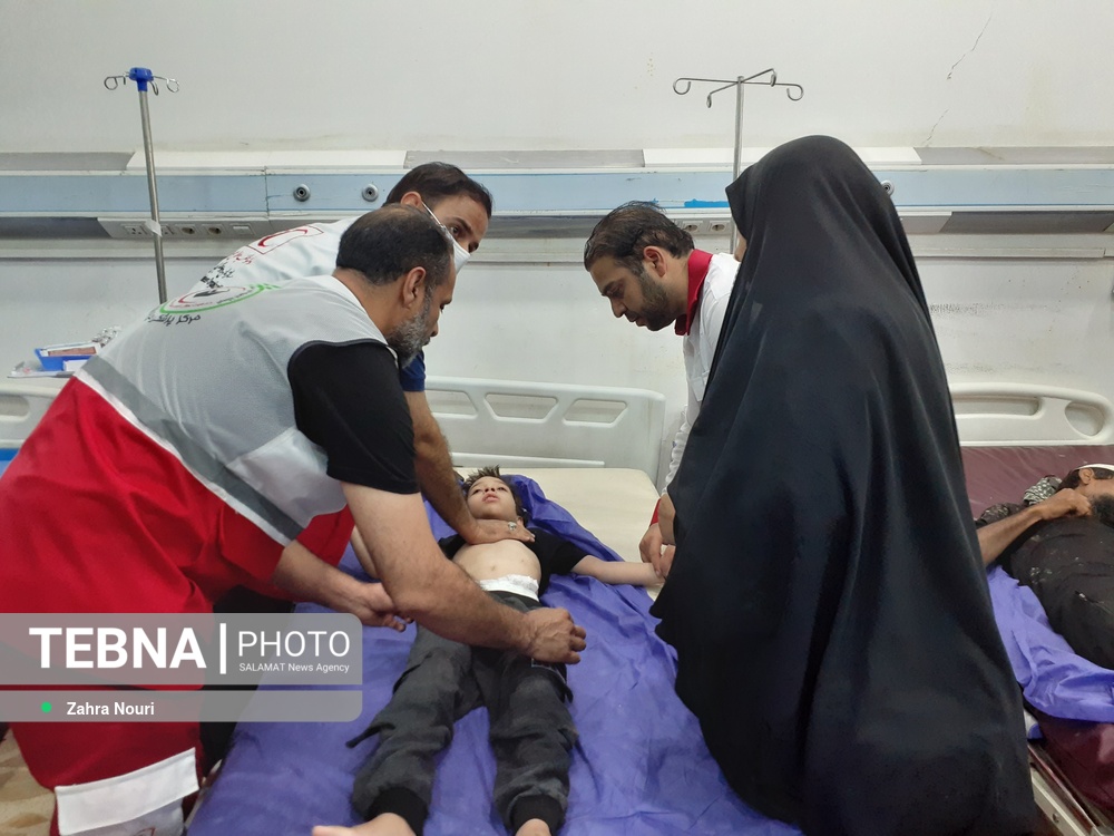 بهره مندی ۳ هزارو ۸۰۰ زائر حسینی از خدمات درمانی هلال احمر، عمود ۵۷۸