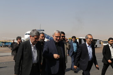 گزارش تصویری سفر وزیر بهداشت درمان و آموزش پزشکی به استان فارس  - عکس : دریافتی