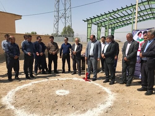 بهره برداری و کلنگ زنی از چند طرح سلامت محور در سروستان