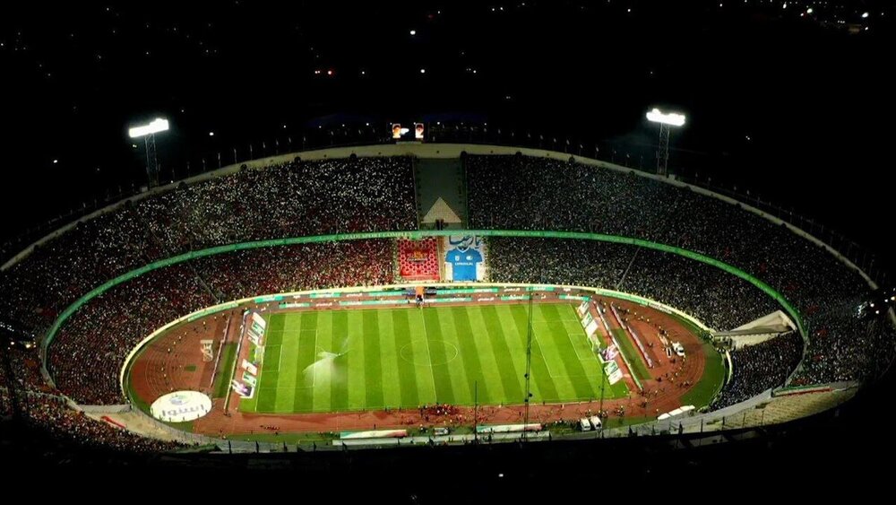 برگزاری پرسپولیس - النصر و الهلال - نساجی در آزادی