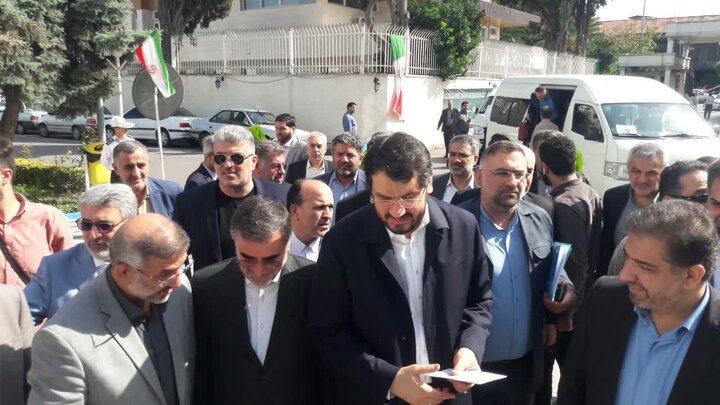 وزیر راه و شهرسازی پیش از ظهر امروز وارد مازندران شد