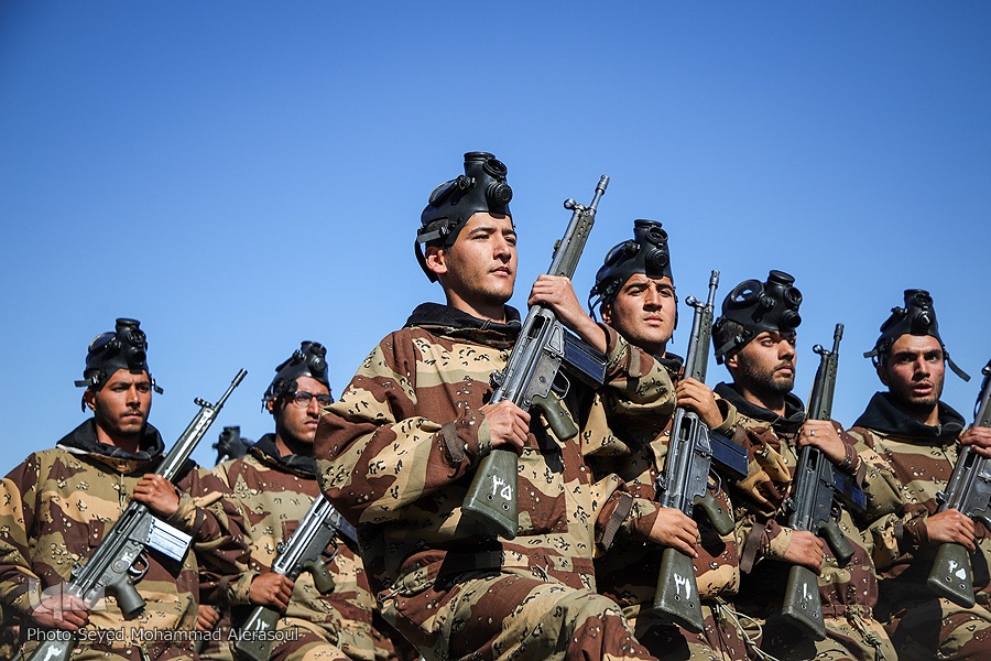 مراسم رژه نیروهای مسلح در مشهد+ عکس