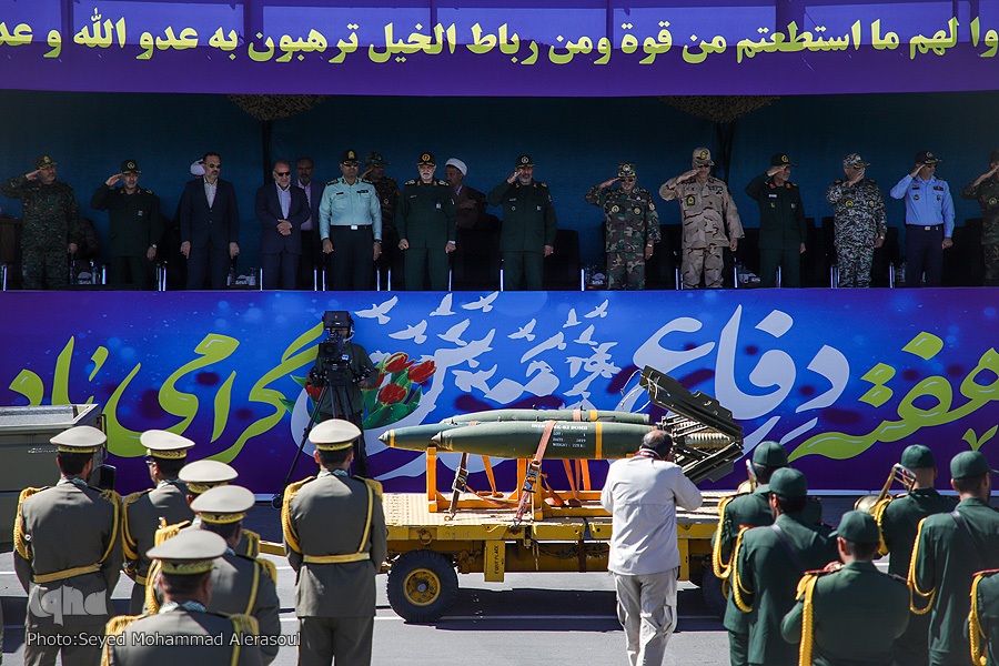 مراسم رژه نیروهای مسلح در مشهد+ عکس