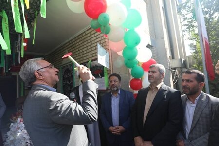 حضور دکتر عین اللهی در آیین آغاز سال تحصیلی مدارس