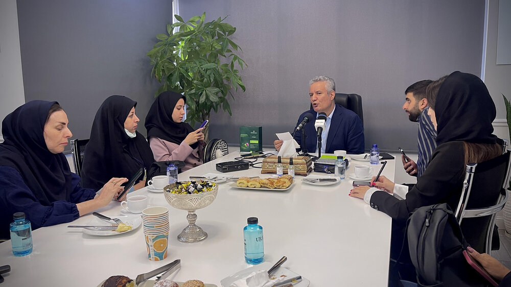 نشست خبری شرکت طناز گستر آسیا