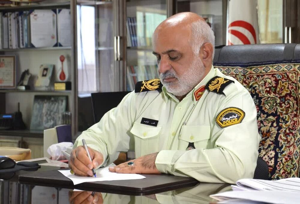 پیام تبریک فرمانده انتظامی استان کرمان به مناسبت هفته انتظامی