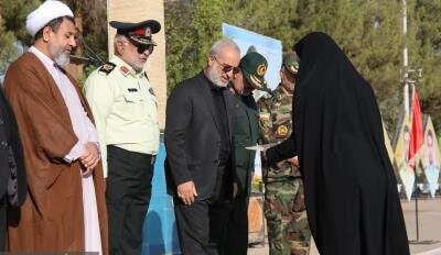صبحگاه نیروهای مسلح استان کرمان