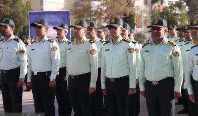 صبحگاه نیروهای مسلح استان کرمان