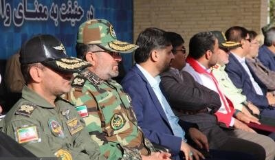 صبحگاه نیروهای مسلح استان کرمان