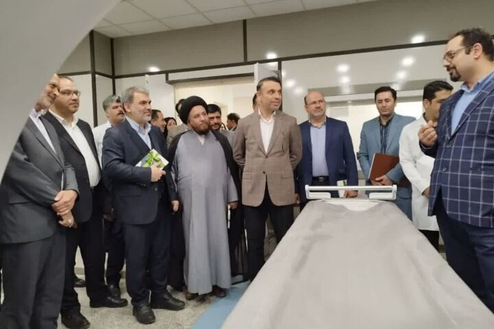 بهره‌برداری از بخش سی تی اسکن بیمارستان امام حسین تربت حیدریه