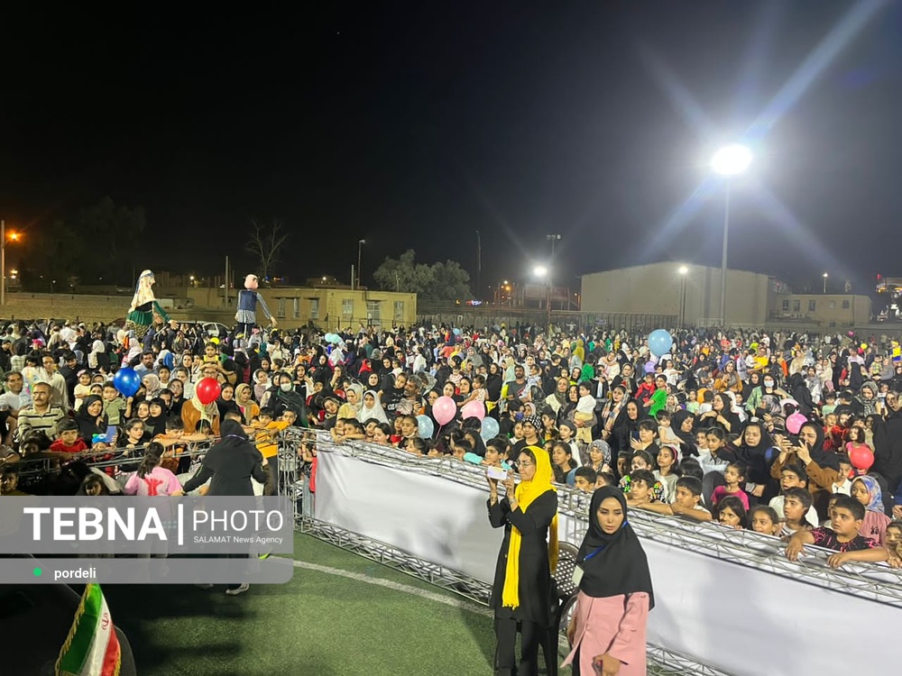 سومین دوره جشنواره کودک جیرفت در شهرستان جیرفت برگزار شد
