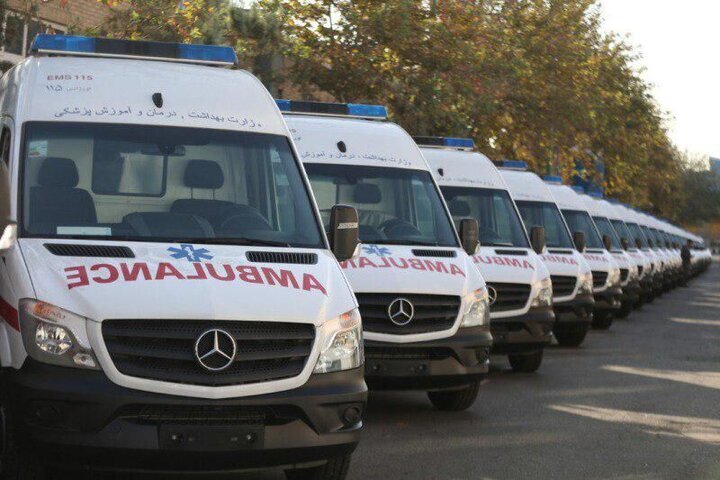 ورود ۲۲۸ دستگاه آمبولانس به ناوگان اورژانس کشور