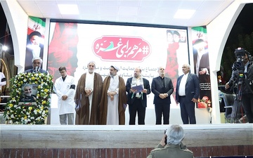 مرهمی برای غزه در دیار سردار مقاومت