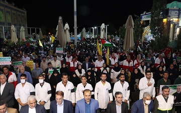 مرهمی برای غزه در دیار سردار مقاومت