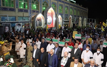 مرهمی برای غزه در دیار سردار مقاومت