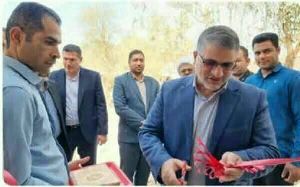 منازل سازمانی دادگستری شهرستان ریگان افتتاح شد