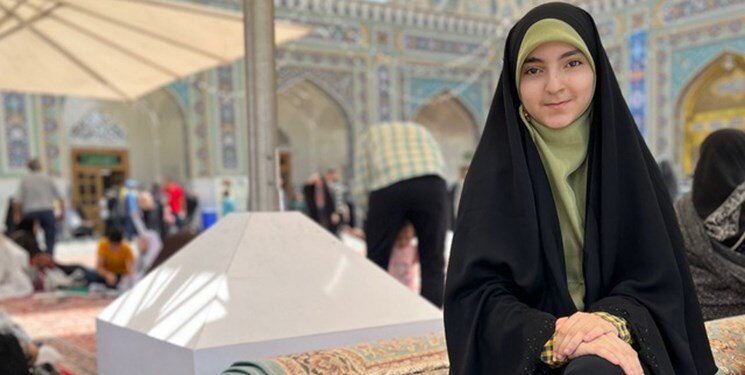 حنانه خلفی نفر اول مسابقات بین‌المللی قرآن عراق شد