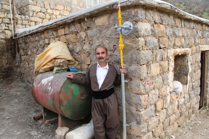 اتصال همه روستاهای کردستان به شبکه سراسری گاز تا پایان سال
