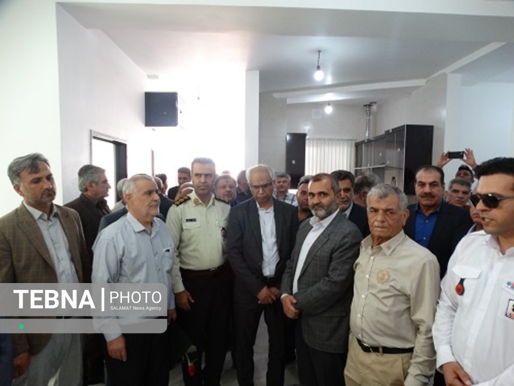 بهره برداری از پایگاه اورژانس شهری خیرساز کازرون