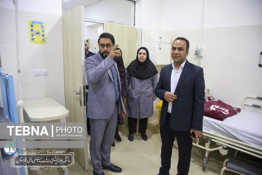 فرماندار اوز: مجموعه علوم پزشکی لارستان جهادی فعالیت می کنند