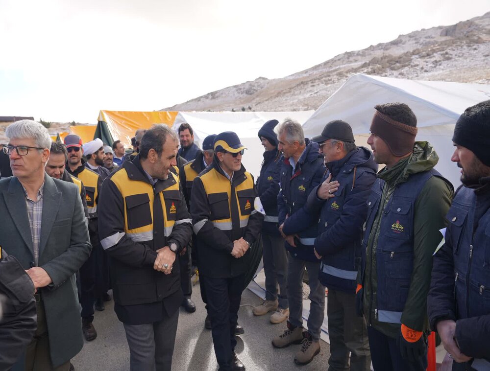 مانور سطح A شرکت گاز کردستان در بیجار برگزار شد