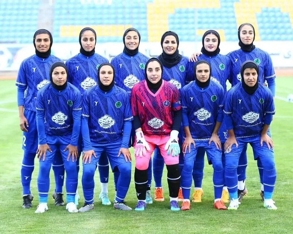 صدرنشینی دختران کرمانی در جدول لیگ برتر فوتبال بانوان