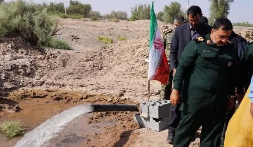 بهره مندی ۸ روستای جازموریان از آب شرب سالم