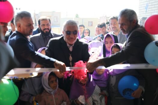 افتتاح مدرسه خیرساز ۶ کلاسه در زرند