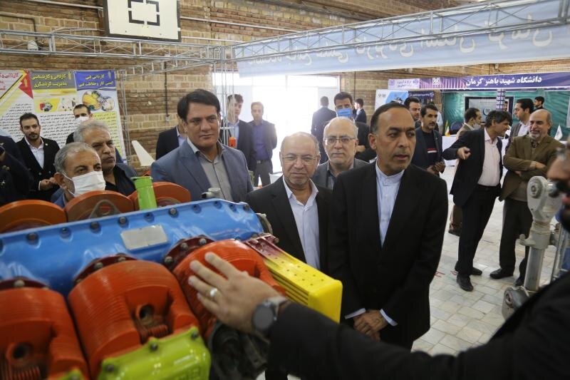 افتتاح نمایشگاه دستاوردهای پژوهشی و فناوری استان کرمان