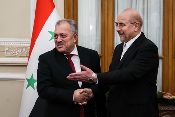دیدار نخست وزیر سوریه با دکتر محمدباقر قالیباف