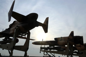 آیین الحاق گروه‌های پروازی پهپاد کرار به نیروی پدافند هوایی ارتش