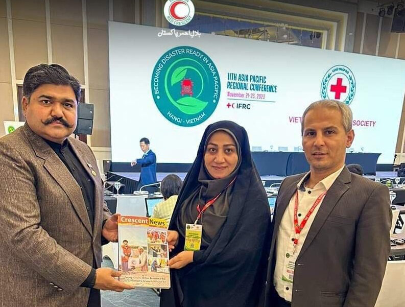 تقدیر رئیس هلال‌احمر پاکستان از اقدامات بشردوستانه بین المللی هلال احمر ایران
