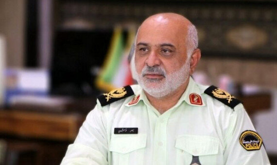 پیام تسلیت فرمانده انتظامی استان کرمان بمناسبت شهادت مرزبانان راسک