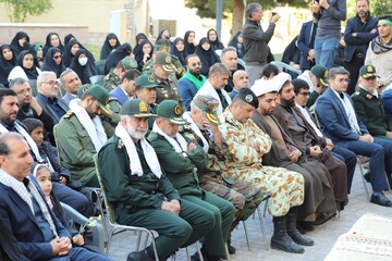 گزارش تصویری تشییع پیکر شهدای گمنام در شیراز