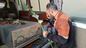 یلدای کرمانی ها معطر به رایحه شهید گمنام شد