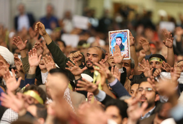 دیدار هزاران نفر از مردم خوزستان و کرمان با رهبرانقلاب