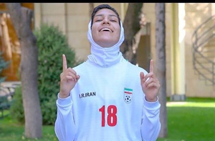 مرگ تلخ ملیکا محمدی فوتبالیست ایرانی در بم